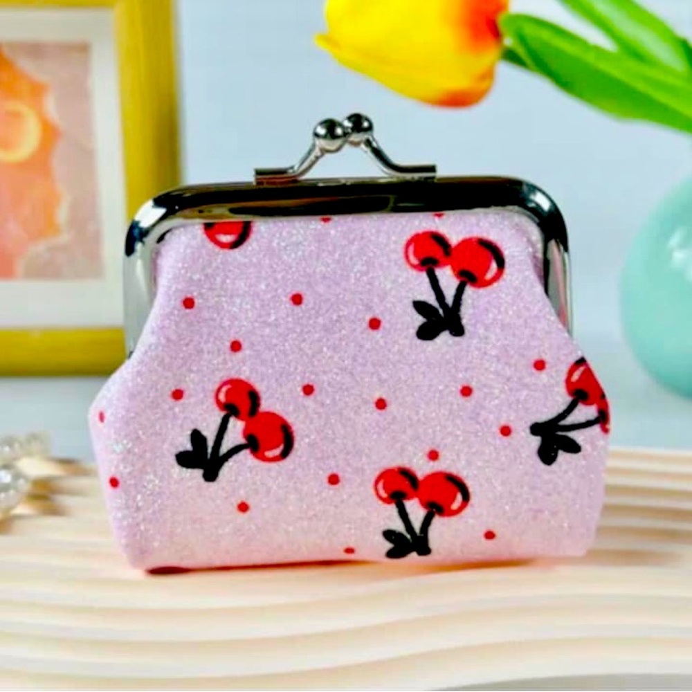 Cute Mini coin purse 👛🍒